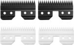 4pcs Oster Fast Feed Clipper Ceramic Blade - Pet Dog Cat Grooming Clipper Replacement Blades, for A5 Trimmer Series, for Andis 18 Teeth Detachable Ceramic Blade Part, for Wahl KM2 KM5 KM10 - Image 2