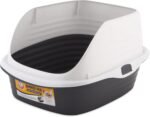 Arm & Hammer Rimmed Cat Litter Box with High Sides and Microban, Made in USA - Image 2