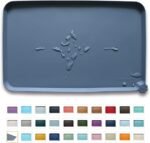 Hoki Found -Waterproof Pet Feeding Mats with High Lips - Multiple Size and Colors for Dogs, Cats & Others-G - Image 2