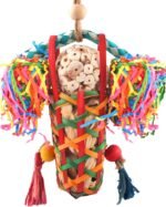 KATUMO Bird Toys Parakeet Toy Cockatiel Shredding Toys Conure Foraging Sola Toys for Conure Cockatiel Parakeet Lovebird Small to Medium Birds - Image 2