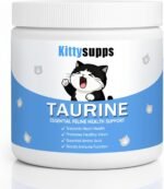 KittySupps Taurine Supplement for Cats, Kitty Supps Taurine Powder, Supports Heart & Eye Health, Boost Energy & Vitality, Mix in Food, Grain-Free Formula, 200 Grams - Image 2
