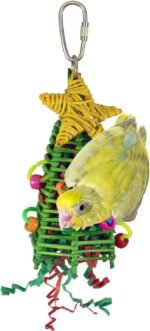 Super Bird Creations SB872 Mini Xmas Tree Bird Toy, Small/Medium Bird Size, 7" x 2" - Image 2