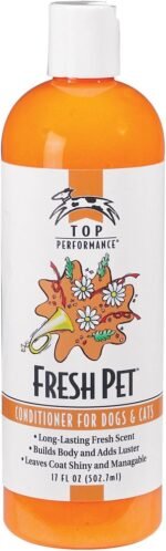 Top Performance Fresh Pet Conditioner to Reduce Mats and Tangles, 17 Oz. Size – Conditioning Formula Gives Coats Sheen - Image 2
