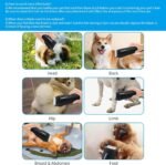 3 Pack 4FC Detachable Pet Dog Grooming Ceramic Blades,Compatible with Andis,Oster A5,Wahl KM-10 Series,Size 4FC Blade 3/8-Inch 9.5MM Cut Length - Image 7