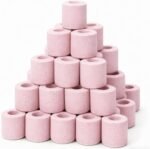 Biological Ceramic Ring Bio Filter Media for Aquarium in Mesh Bag for Fish Tank Nitrifying Bacteria Environment and Water Treatment (Pink) | 650 gram Pack for 30 gallons - Image 3