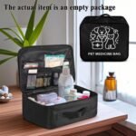 First Aid Kit Bag Pet Paw Cute Dog Print Empty Medic Bag for Pet Friendly Households and Outdoor Adventures Featuring Wear Resistant Material Breathable Construction Easy Access - Image 4