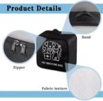 First Aid Kit Bag Pet Paw Cute Dog Print Empty Medic Bag for Pet Friendly Households and Outdoor Adventures Featuring Wear Resistant Material Breathable Construction Easy Access - Image 6