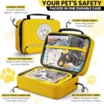 Dog First Aid Kit – Essential Items Pet Emergency Kit Accessories for Car, Travel, Hunting, Hiking & Camping Gear with Mini Pouch for Home, Office & Outdoor Adventures - 55 pcs - Image 6