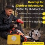 Dog First Aid Kit – Essential Items Pet Emergency Kit Accessories for Car, Travel, Hunting, Hiking & Camping Gear with Mini Pouch for Home, Office & Outdoor Adventures - 55 pcs - Image 7