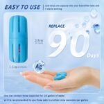 Humidifier Cleaner, 3 Pack Humidifier Cleaning Fish for Universal Humidifiers Tanks 90 Days, Purifies Water & Prevent Hard Water Build-Up, Reduce White Dust and Odors - Image 5