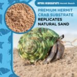 Fluker's All Natural Premium Hermit Crab Sand Substrate, Sand Mixture with Coconut Fiber, For Hermit Crab Tanks, 12 lbs. - Image 4
