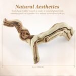 Janinka 14-17" Length Large Wood Reptile Branch for Bearded Dragon Driftwood Reptile Climbing Habitat Decoration for Terrarium Tree Trunk Ornament Gecko Frog Chameleon Spider - Image 3