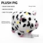 Playology Dog Toys | Plush Toy Pig Stuffed Animal for Dogs | Jumbo Pork Sausage Scented Toy - Easy to Clean and Made from Non Toxic Materials - Image 3
