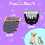 PetPhindU Dog Hair Clipper Blade Professional Pet Clippers Replacement Blades Cat Dog Accessory for Baorun P2/P3 - Image 3