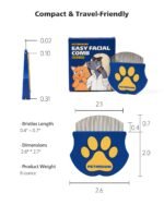 PETHROOM Professional Eye Comb for Pets | Stainless Steel Tear Stain Remover for Cats & Dogs | Gentle Round-Head Grooming Tool | Compact & Portable for Eye Gunk Removal - Image 5