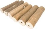 Bonka Bird Toys 1211 Pk6 Natural Bark Sola Sticks, 6-Pack, 3" Long, 1.25" Diameter, Soft Chew and Foraging Toy for Birds, Parrots, Parakeets, Cockatiels, Lightweight, Natural, Safe, Eco-Friendly - Image 4