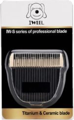 Replacement Titanium Blade with Moving Ceramic Blade for IW2691A Cordless Dog Clippers, Cat Shaver and Low Noise Water Proof Electric Dog Trimmer Pet Grooming Kit - Image 3