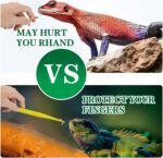 4-Pack Reptile Feeding Tongs Set - Hygienic Anti-Slip Yellow Tweezers for Bearded Dragons, Lizards, Snakes, Aquariums & Small Animals(Five Colors to Choose from) - Image 7