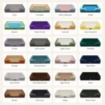 Comfort Expression Orthopedic Dog Bed for Extra Large Dogs 42x30 Inch, Waterproof Egg Crate Foam XL Pet Bed with Removable Bolsters, Dog Couch with Washable Cover & Non-Slip Bottom, Grey - Image 3