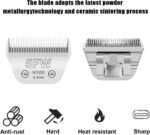 Audoc 2PCS 5FW Wide Blades for Dog Grooming Blades Compatible with Andis,Oster A5,Wahl km10 Dog Clippers,Size-#5FW, 1/4-Inch Cut Length (6.3mm)(2pcs #5FW) - Image 4