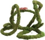 Moss Vine for Reptiles, Bendable Climbing Vines Reptile Tank Accessories, Natural Moss Rope for Leopard Gecko, Lizard, Snake, Chameleon, Frog Terrarium Decor (Jungle Green, 9.8 FT) - Image 5