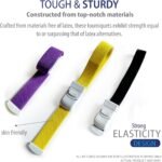 Deke Home - Elastic Tourniquet with Quick Release Buckle, Latex-Free Bands for First Aid Kits, Travel, Training, and Pet Care, 6-Pack Multicolor, Reusable (1x15.7) - Image 4