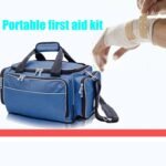 Camping First Aid Kit Hospital Grade Medical Supplies for Emergency and Survival Situations Ideal for Car Trucks Camping Hiking Travel Office Sports Pets Hunting Home(Only empty package) (Blue ) - Image 7