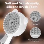 4 in 1 Pet Steam Brush for Cat & Dog, Cat Steam Brush for indoor Cats, Self Cleaning Shedding & Grooming Tool with Waterless Shampoo, Pet Spray Hair Removal Comb with Release Button & Water Tank - Image 3