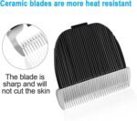 Audoc 3Pack Dog Grooming Blades Compatible with ONEISALL Pet Clippers，Low Noise，Made of Stainless Steel Pet Clipper Blade - Image 4