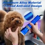 Dog Grooming Clippers, Professional 12V Heavy Duty Pet Clippers, Large Dog Shaver for Thick Coat,Plug-in Pet HairTrimmer with Guard Combs Brush for Dogs Cats - Image 4