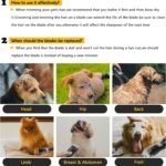 Detachable Steel Pet Dog Clipper Blades, Size-4F, Compatible with Andis Cut Length 3/8" - Image 7