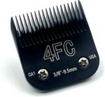 Detachable Steel Pet Dog Clipper Blades, Size-4F, Compatible with Andis Cut Length 3/8" - Image 9