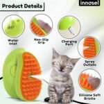 Cat Steam Brush for Shedding, Steamy Grooming Comb with Anti-Static Spray for Cats & Dogs, Gentle Defur Comb for Tangled & Loose Hair, Ergonomic Pet Mist Brush Design, Cepillo de Vapor para Gato Perro - Image 3