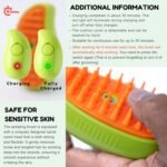 Cat Steam Brush for Shedding, Steamy Grooming Comb with Anti-Static Spray for Cats & Dogs, Gentle Defur Comb for Tangled & Loose Hair, Ergonomic Pet Mist Brush Design, Cepillo de Vapor para Gato Perro - Image 5