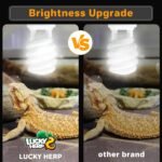 LUCKY HERP UVA UVB Reptile Light 10.0, Desert UVB 150 Compact Fluorescent Lamp, UVB Light for Reptiles 23W, UVA UVB Reptile Light Bulb, UVB Bulb for Reptiles Bearded Dragons Lizards Tortoises Snakes - Image 4