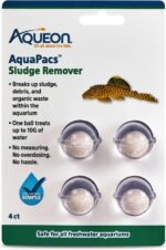 Aqueon AquaPacs Sludge Remover, for Freshwater Aquariums, 4 Pack - Image 2