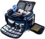 Camping First Aid Kit Hospital Grade Medical Supplies for Emergency and Survival Situations Ideal for Car Trucks Camping Hiking Travel Office Sports Pets Hunting Home(Only empty package) (Blue ) - Image 2