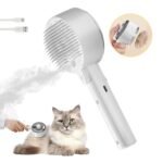 Cloud Care Cat Brush for Indoor Cat Steam Brush for Shedding Spritz Defur Comb for Cats Dogs Steam Brushes for Long Short Hair Cats Dogs Pet Steam Brushes for Massage Grooming Self-Cleaning - Image 2