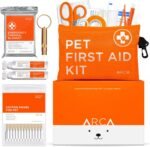 Dog First Aid Kit - Pet Emergency Kit - Water Resistant High Visibility Reflective First Aid Pouch Dog Camping Essentials for Hiking, Backpacking, Sports, Hunting - Image 2