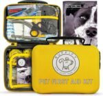 Dog First Aid Kit – Essential Items Pet Emergency Kit Accessories for Car, Travel, Hunting, Hiking & Camping Gear with Mini Pouch for Home, Office & Outdoor Adventures - 55 pcs - Image 2