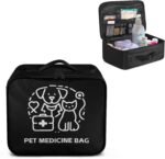 First Aid Kit Bag Pet Paw Cute Dog Print Empty Medic Bag for Pet Friendly Households and Outdoor Adventures Featuring Wear Resistant Material Breathable Construction Easy Access - Image 2