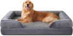INVENHO Orthopedic Dog Beds Large Sized, XL Washable Dog Sofa with Egg-Crate Foam, Waterproof Lining and Non-Skid Bottom - Image 2