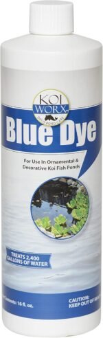 KoiWorx Blue Dye - Ornamental and Decorative Pond Dye, Water Features and Fountains, Safe for Koi - 16oz - Image 2