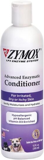 ZYMOX Advanced Enzymatic Leave-On Conditioner, 12oz. – for Pets & Animals of All Ages: Conditions, Detangles, Soothes, & Moisturizers Skin & Coat - Image 2