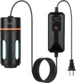 hygger Aquarium U-V Light with Timer, 360° Protective Shield Clean Light for Green Water and Algae Clean, Mini Algae Control Lamp for Freshwater and Saltwater Tank (3W for 5-25 Gallon) - Image 2