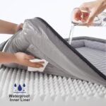 FURTIME Orthopedic Dog Beds Large Sized Dog, XL Washable Dog Sofa Bed for Large Dogs, Comfy Supportive Egg-Crate Foam Pet Couch Bed with Removable Cover, Waterproof Lining and Nonskid Bottom - Image 4