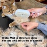 Cat Steam Brushes for Shedding, 4 in 1 Rechargeable Steam Brush for Cats and Dogs,Grooming Comb with Spray - Image 4