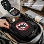 Rnyleeg Dog First Aid Kits for Pet Small First Aid Kit Bag Empty for Home Outdoor Car Portable Emergency Medical Trauma Bag Black - Image 3