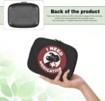 Rnyleeg Dog First Aid Kits for Pet Small First Aid Kit Bag Empty for Home Outdoor Car Portable Emergency Medical Trauma Bag Black - Image 8