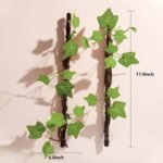 BNOSDM Reptile Climbing Branch Flexible Bend-A-Branch Jungle Vines Terrarium Plant Decoration with Suction Cup for Crested Gecko Chameleon Gecko Snake Tree Frog 2PCS - Image 3